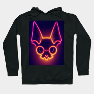 Bats Halloween neon Hoodie